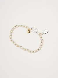Two-Tone Link Bracelet