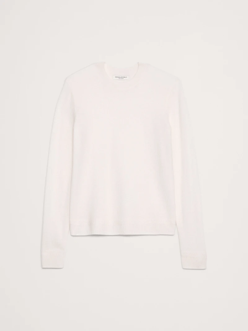 Lightweight Cashmere Crew-Neck Sweater