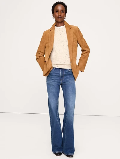 Suede Blazer