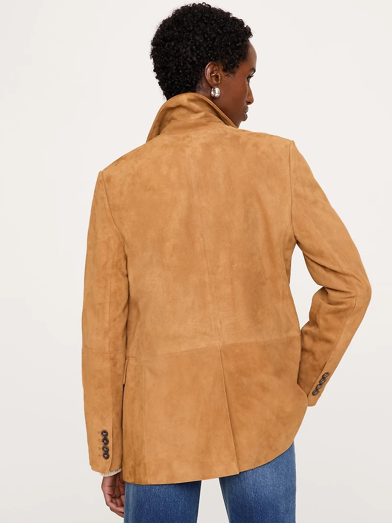 Suede Blazer