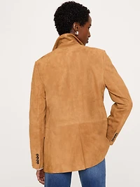 Suede Blazer