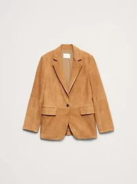 Suede Blazer