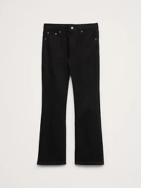 Low-Rise Kick-Straight Jean