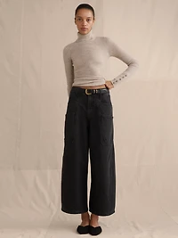 Low-Rise Loose Crop Jean