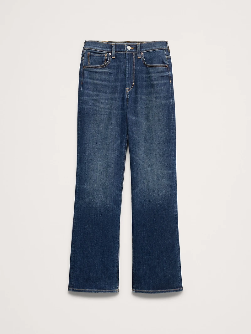 High-Rise Kick-Flare Jean
