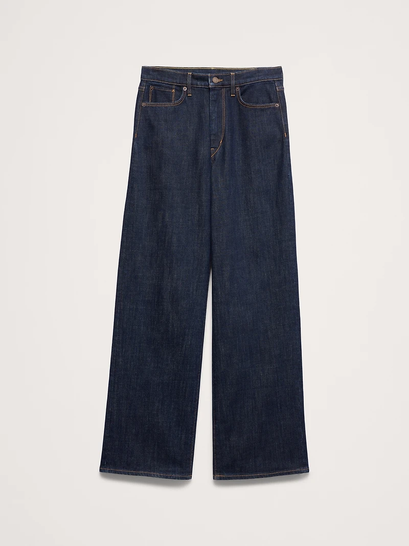 High-Rise Relaxed Wide-Leg Jean