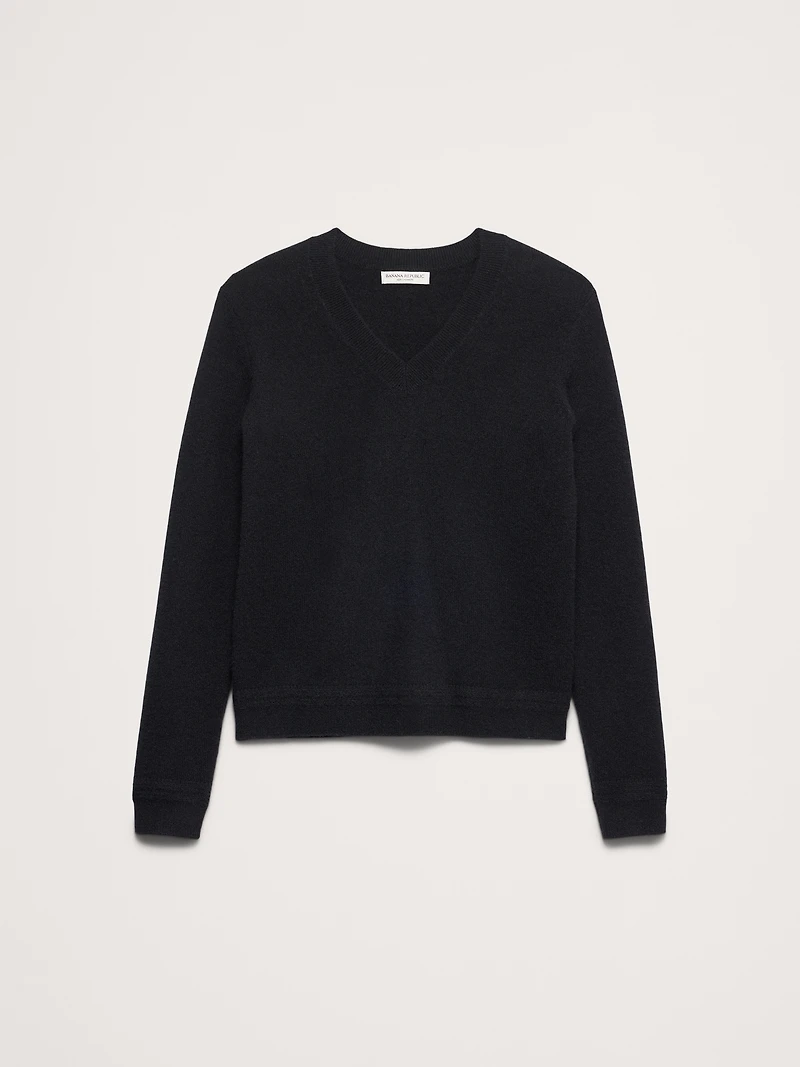 Lightweight Cashmere V-Neck Sweater
