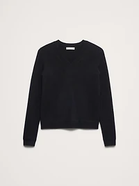 Lightweight Cashmere V-Neck Sweater
