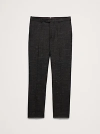 Tailored Slim Italian Tweed Suit Pant