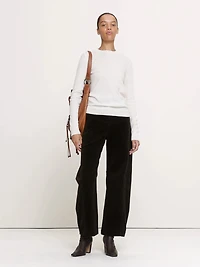 Lightweight Cashmere Crew-Neck Sweater