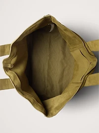 Nubuck Leather Weekend Tote