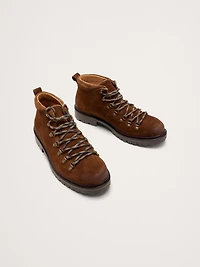 Italian Burnished Leather Alpine Boot