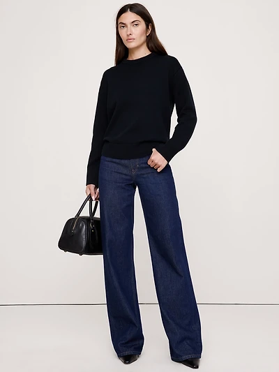 Cotton Crew-Neck Sweater