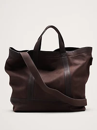 Nubuck Leather Tote