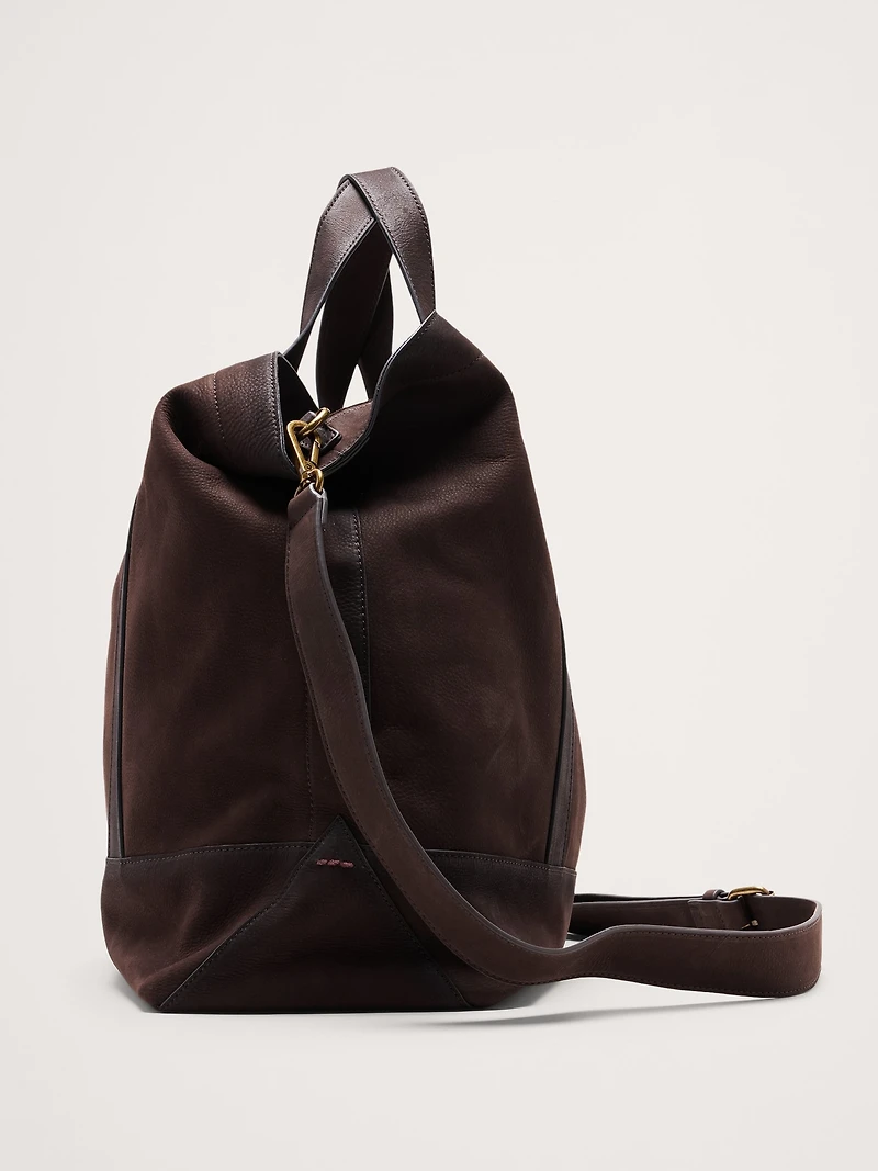 Nubuck Leather Tote