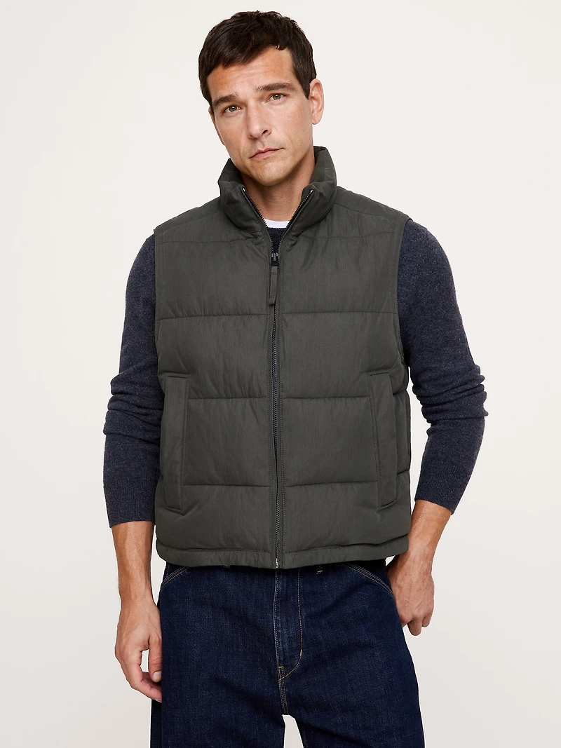 Quilted Puffer Vest