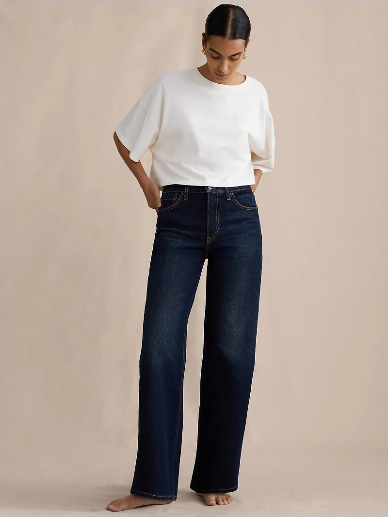 The Icon Classic Wide-Leg Jean