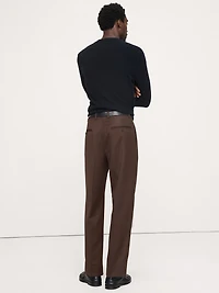 Classic Tapered Twill Dress Pant