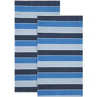 Blocked Beach Towel Yarn-Dye Stripe