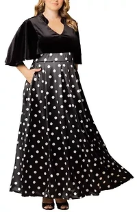 Women's Plus Radiant Opulence Evening Gown