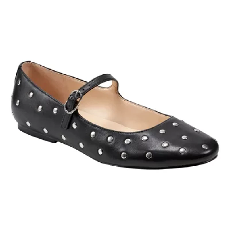 Elizza Dress Embellished Ballet Flats