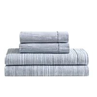 Wavy Stripe Cotton Sheet Set