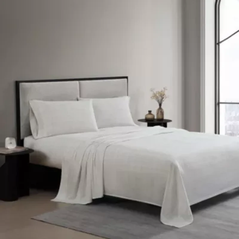 Erased Texture Cotton Sheet Set