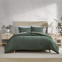 Herringbone Chenille Microfiber Comforter Set