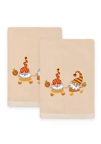 AUTUMN GNOMES Hand Towels Set of 2