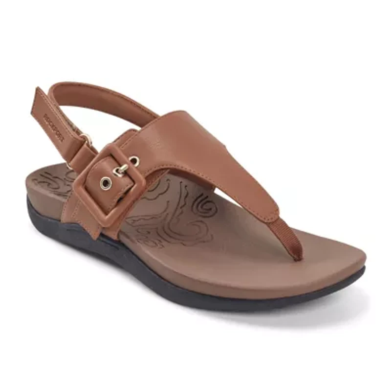 Rora Round Toe Slingback Casual Sandals