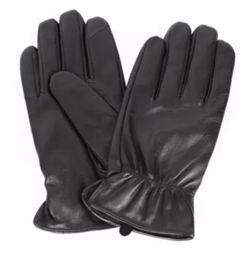 Men's Leather Touch Screen Gloves