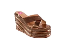 Carnival, Multi Metallic High Wedge Slide