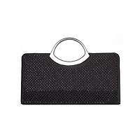 Tango, Rhinestone Covered Satin Fabric Handbag