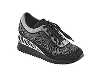 Jackpot, Glitz Fashion Athletic Sneaker On A Spring Look Wedge