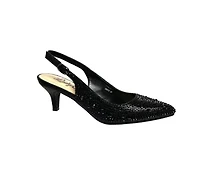 Onyx, Slingback Dressy Pump