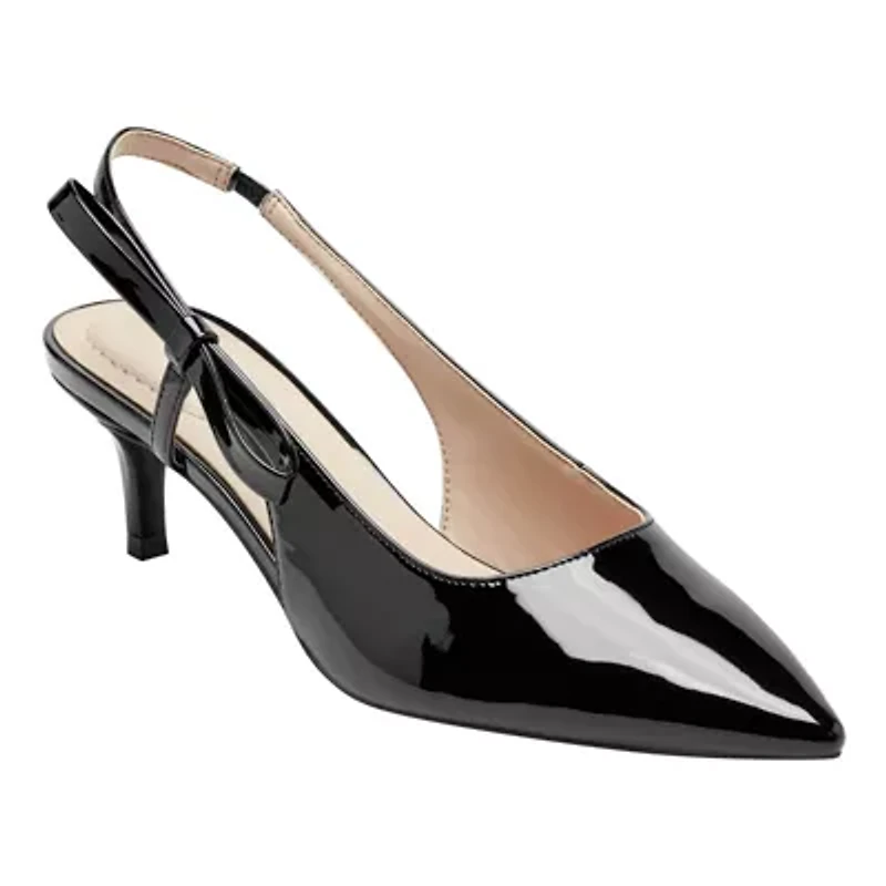 Alilac Pointy Toe Dress Slingback Pumps
