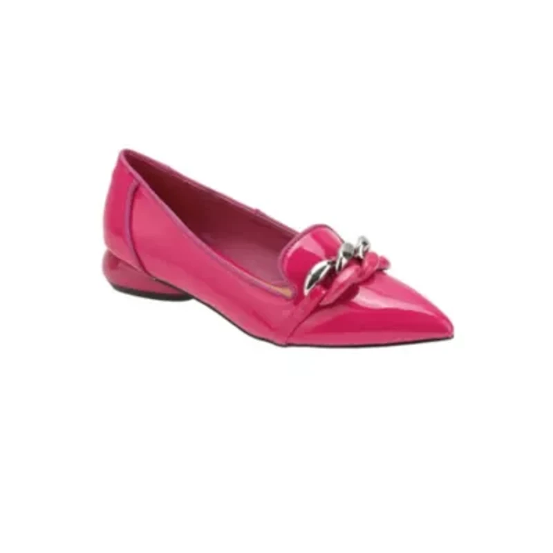 Mira, Chain And Metal Heel Flat