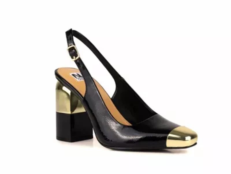 Nova, Metal Toe, Heel Slingback