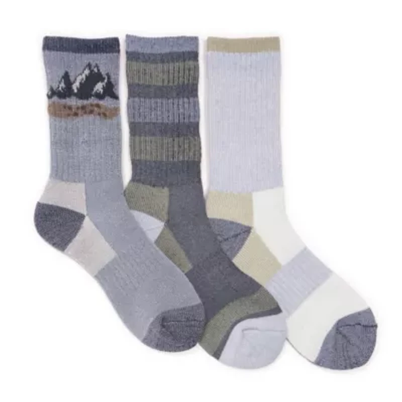 Crew Hike Heat Retainer Socks (3 Pack)