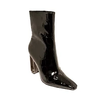 Palladium, Geometric Metal Heel Bootie