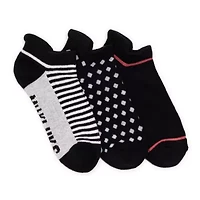 3 Pack Cotton Compression Ankle Socks