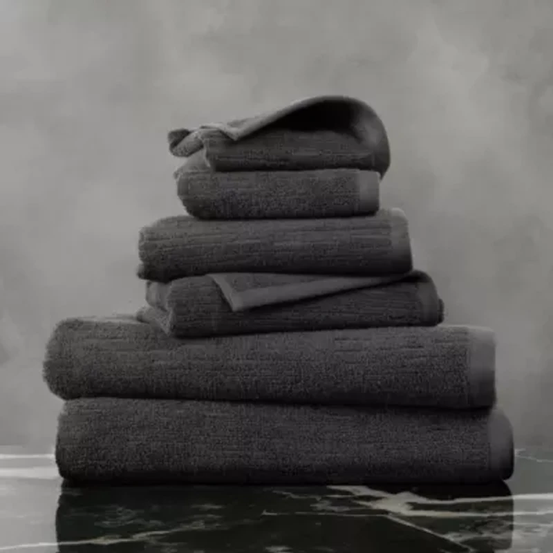Denbrook Jacquard Texture Bath Towel Set