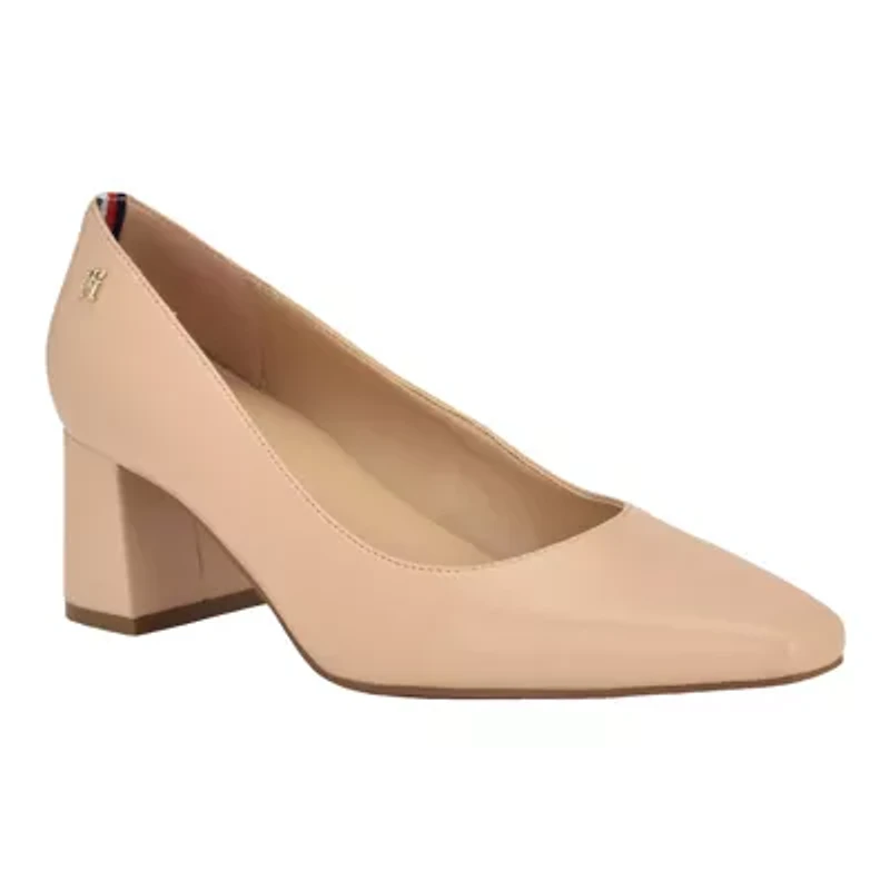 Opheili Women's Block Heel Classic Pump