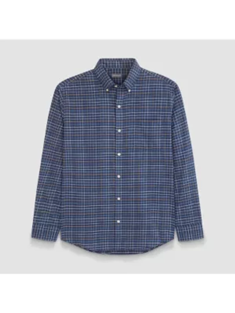 Weekend Twill Long Sleeve Tattersall Shirt
