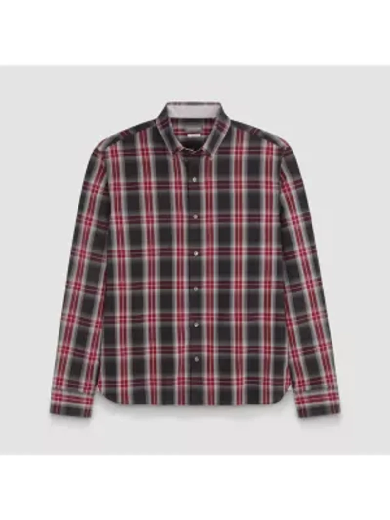 Cronbie Long Sleeve  Stainshield Fave Pld Shirt