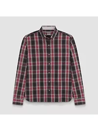 Cronbie Long Sleeve  Stainshield Fave Pld Shirt