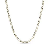 Stainless Steel 3mm Figaro Chain Necklace