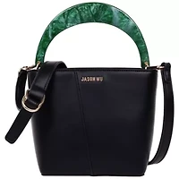 Jason Wu Small Smooth PU Tote with Acrylic Top Handle