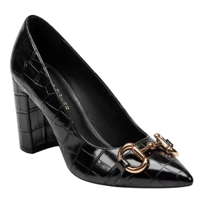 Gruff Slip-on Pointy Toe Dress Pumps