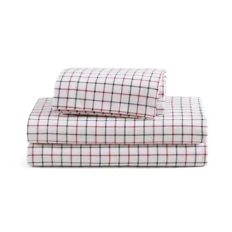 Tompkins Windowpane Cotton Sheet Set